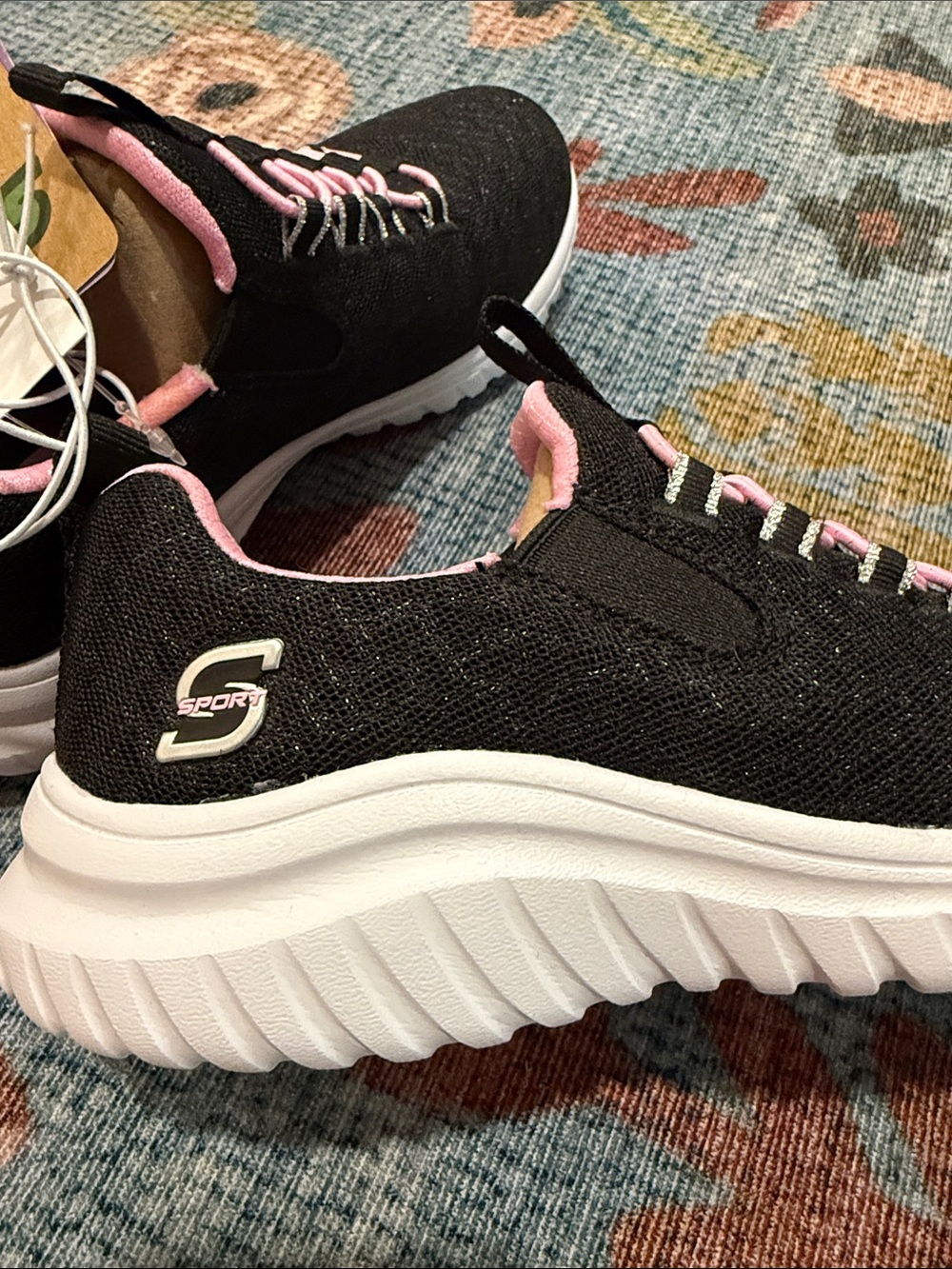NWT • Sport by Sketchers • vegan memory foam slip on shoes - Picture 6 of 7